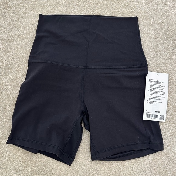 lululemon athletica Pants - Lululemon Athletica Black Athletic Shorts